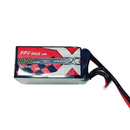 1300mAh 14.8V 130C Racing ManiaX