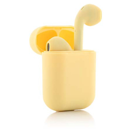 InnovaGoods wireless headset NovaPods, yellow Headphones