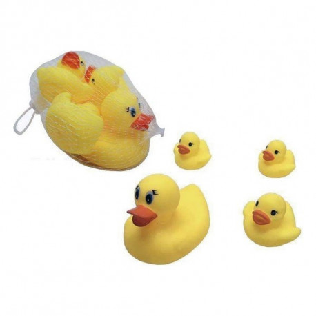 Bath time Rubber Duck (4 pcs)