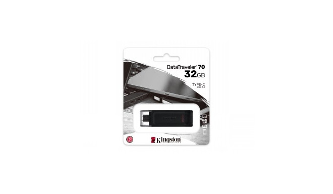 Kingston flash drive 32GB DataTraveler 70 USB-C