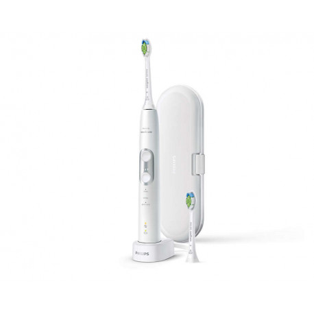 (V) PHILIPS ProtectiveClean 6100 Sonic elektriskā zobu birste, balta ar sudrabu