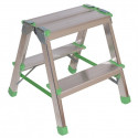 Double-sided access household stepladders 3 rungs 150kg
