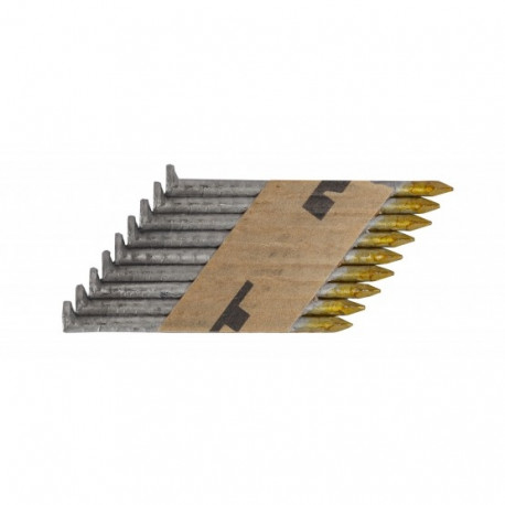 34° paper collated nails 3.1x90 hdg barb half cc 39pcsx13strip/box