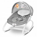 Lionelo Henk 2 in 1 Armchair and Swing Gray