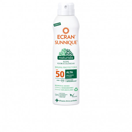 ECRAN SUNNIQUE NATURALS aerosol SPF50 250 ml