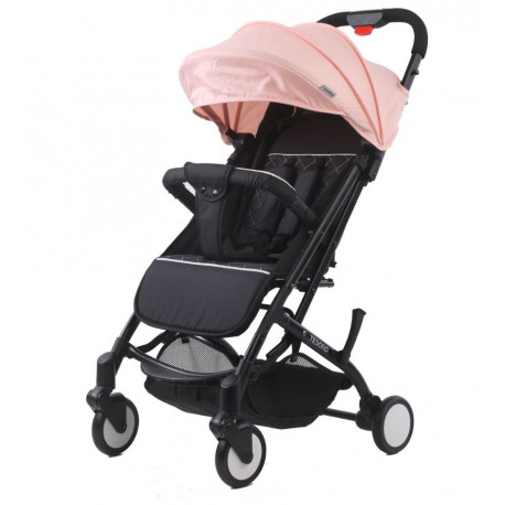 Tesoro Baby Stroller A8 Oxford black/Lotus pink