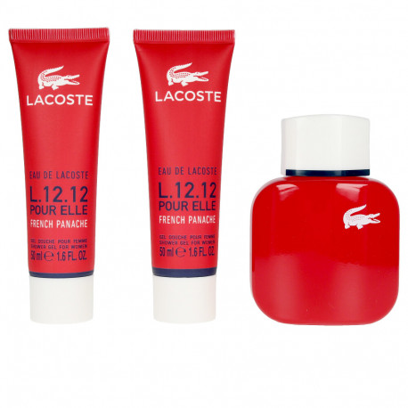 LACOSTE L12.12 FRENCH PANACHE POUR ELLE LOTE 3 pz Perfumes