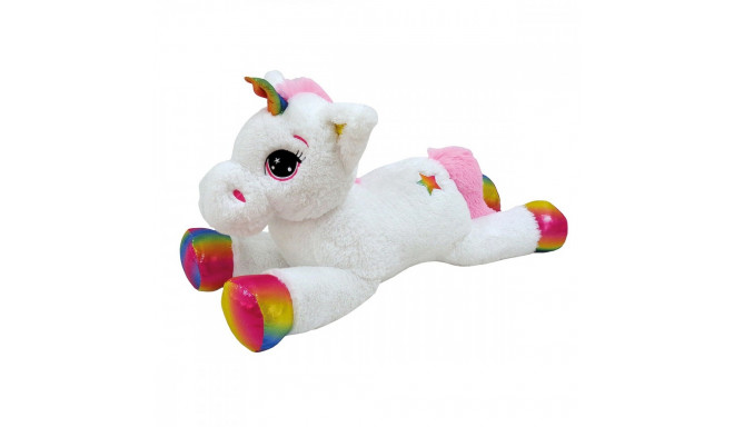 Large rainbow plush unicorn 85cm