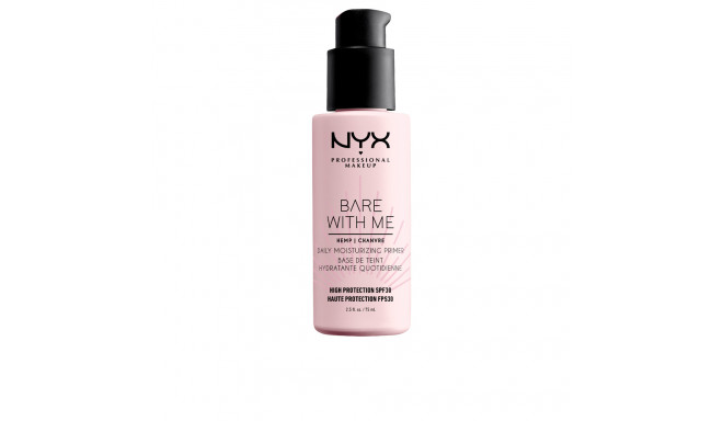 NYX PROFESSIONAL MAKE UP BARE WITH ME hemp daily moisturizing primer SPF30 75 ml