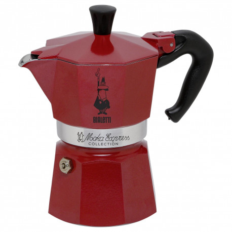 Bialetti MOKA EXPRESS 3TZ Collection rossa