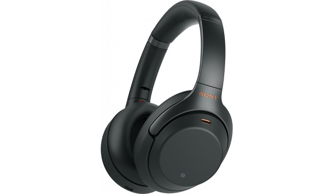 Sony juhtmevabad kõrvaklapid + mikrofon WH-1000XM4, must