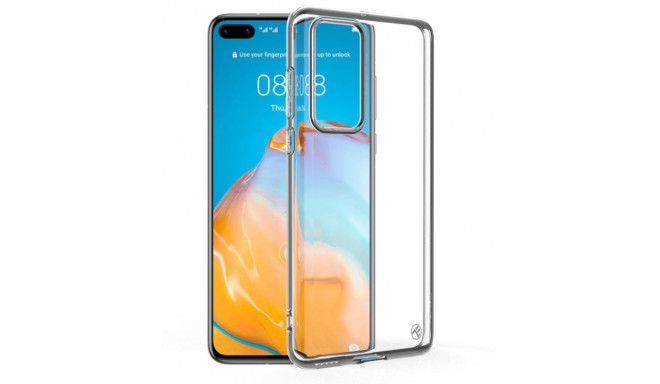 Tellur Cover Basic Silicone for Huawei P40 transparent