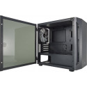 AZZA Bastion, tower case (black, tempered glass)
