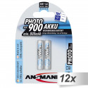 12x2 Ansmann maxE NiMH bat. 900 Micro AAA 800 mAh PHOTO