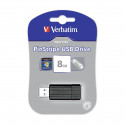 10x1 Verbatim Store n Go     8GB Pinstripe USB 2.0 black