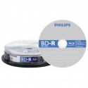 1x10 Philips Blu-Ray Recordable 25GB 6x SP