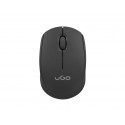 MOUSE UGO PICO MW100 OPTICAL WIRELESS 1600 DPI BLACK