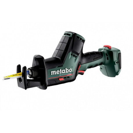 Akuotssaag SSE 18 LTX BL Compact karkass, MetaLoc, Metabo