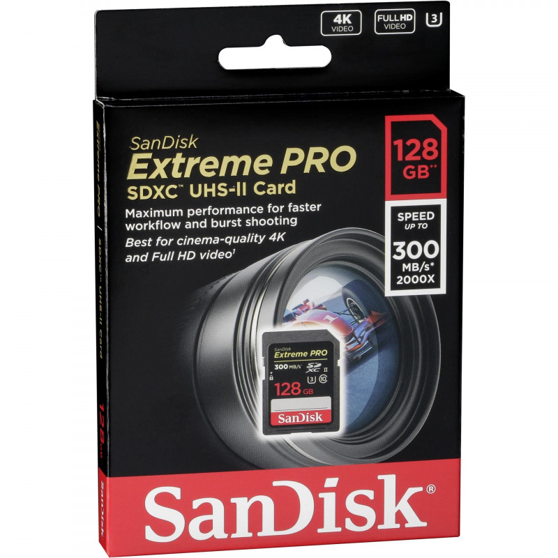 Карта памяти sandisk extreme pro sdxc 64gb sdsdxxy 064g gn4in