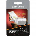 Samsung mälukaart microSDXC 64GB Evo Plus + adapter (MB-MC64GA/EU)