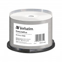 1x50 Verbatim CD-R 80 / 700MB 52x Medidisc wide silver thermal