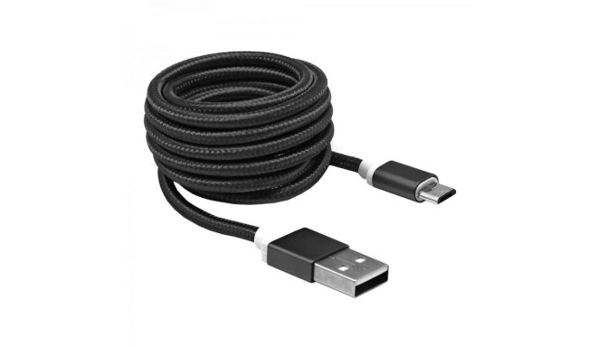 Sbox USB->Micro USB M/M 1.5m USB-10315B black