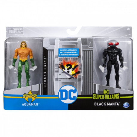 4 Figure Battle Pack Aqu aman VS Black Manta 1