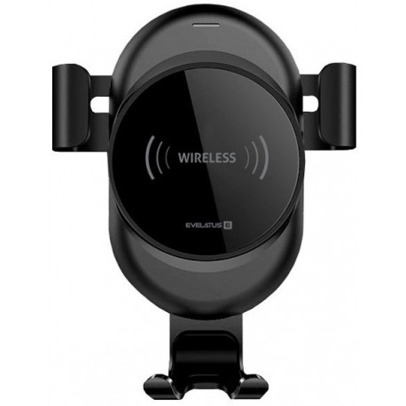 Evelatus phone car mount with QI charger WCH02, black