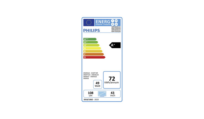 Philips TV 43" 43PFS5525/12