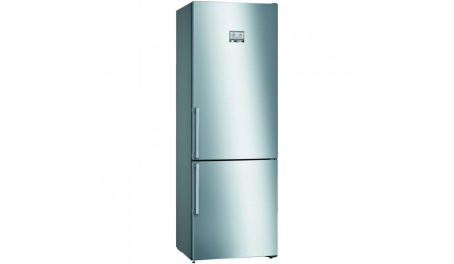 Bosch refrigerator NoFrost 438L, stainless steel