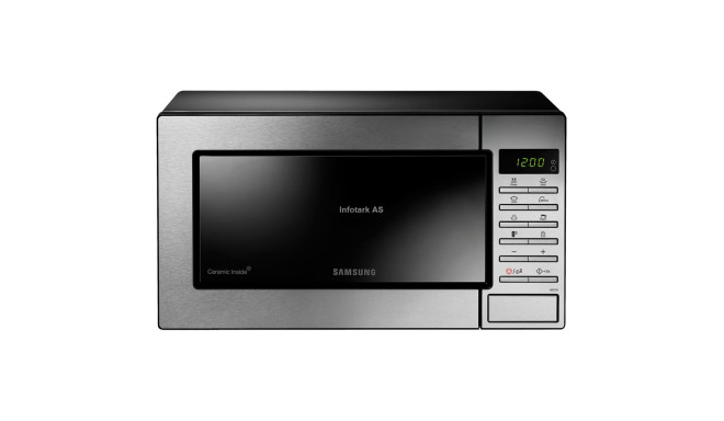 Samsung microwave oven ME87M 23L 800W LED, stainless steel
