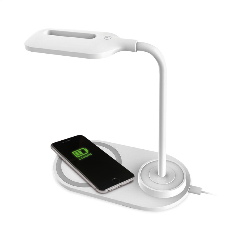 desk lamp with wireless charger