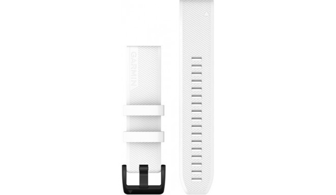 Garmin watch strap QuickFit 22mm, white silicone