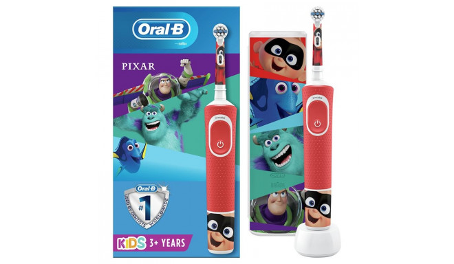 Braun Oral-B electric toothbrush Pixar + case
