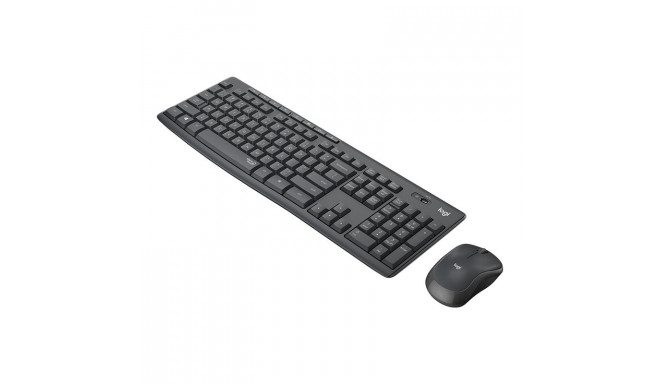 Desktop Logitech Slim Combo MK295 SWE (W), must