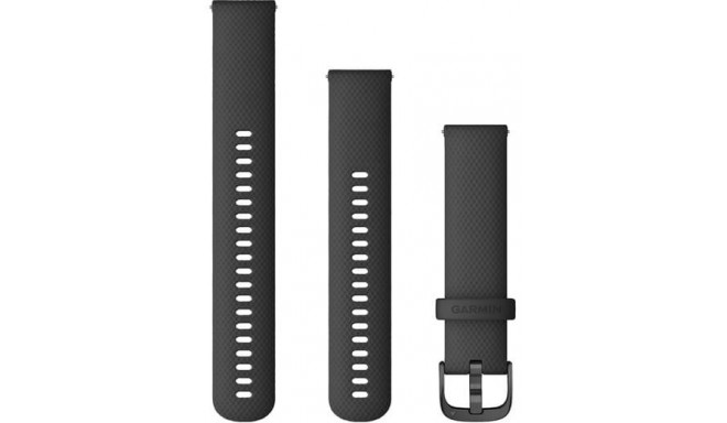Garmin ремешок для часов Quick Release 20 мм, черный/slate