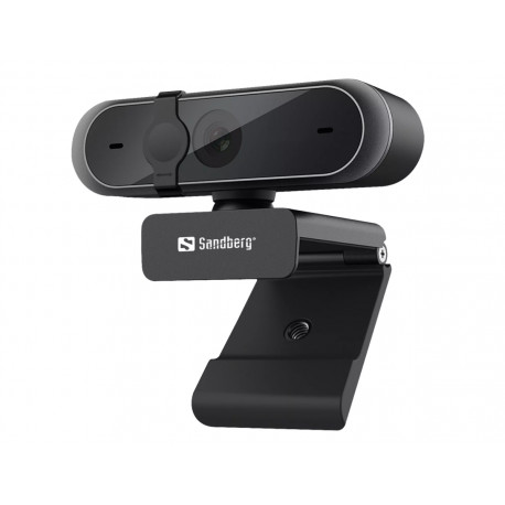 Veebikaamera Sandberg USBWebcam Pro 1080P FullHD 1920x1080@30fps 5MPix black/must USB2.0 kaabel 1.2m