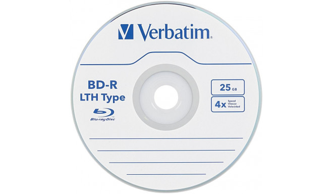 Verbatim BD-R Blu-Ray 25GB LTH 4X LTH 50pcs (98123)