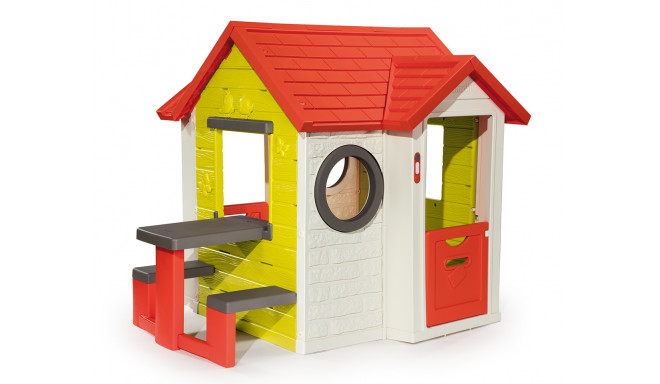Smoby playhouse with picnic table