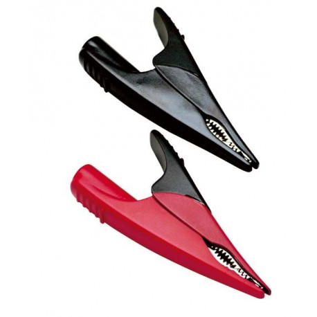 AC285A crocodiles red / black, opening 20mm