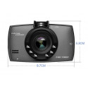 RoGer VR Car video recorder Full HD / microSD / LCD 2.7'' + Holder