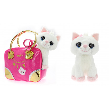 CUTEKINS plush cat with carry case, 51084