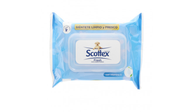 SCOTTEX papel higiénico húmedo original 74 u