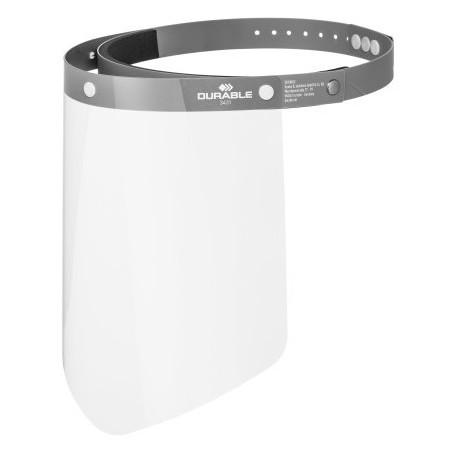 Durable protective face visor