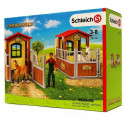 Schleich toy set Farm World Visit the open stall