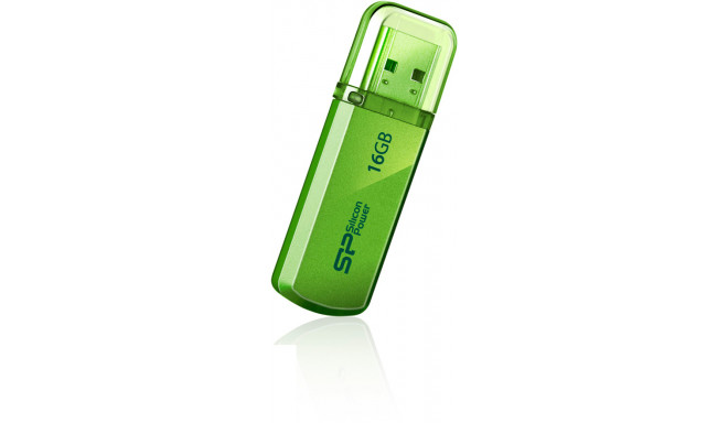 Silicon Power flash drive 16GB Helios 101, green