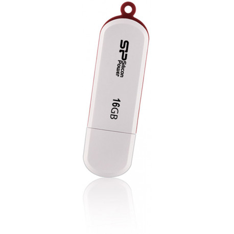Silicon Power флешка 16GB LuxMini 320, белый