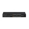 PoE switch 100Mbps 16portu+1G uplink                                                                