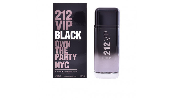 CAROLINA HERRERA 212 VIP BLACK eau de parfum vaporizador 200 ml