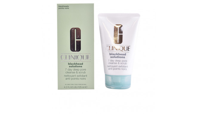 CLINIQUE BLACKHEAD SOLUTIONS 7 days deep pore cleanser & scrub 125 ml